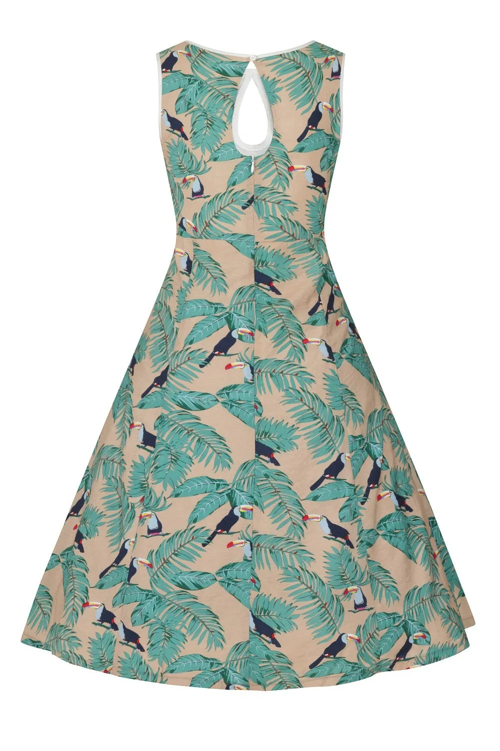 TOUCAN ALL OVER DRESS