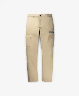 Twill Beige Ecargo Pants