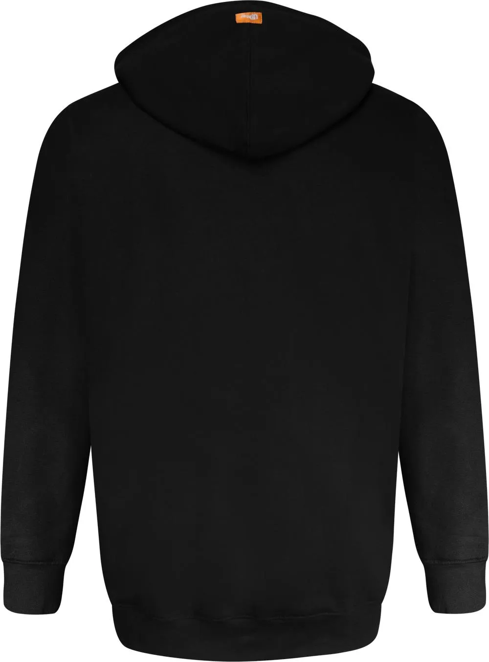 Uptheir Acklam Branded Zip Through Hoody - Black