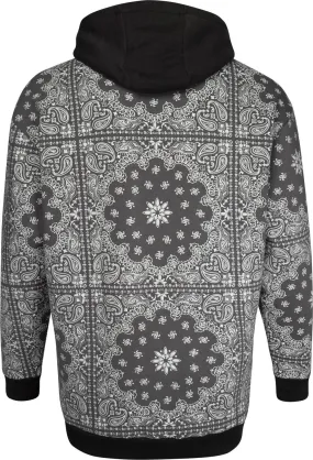 Uptheir Cracker All Over Print Hoody - Grey