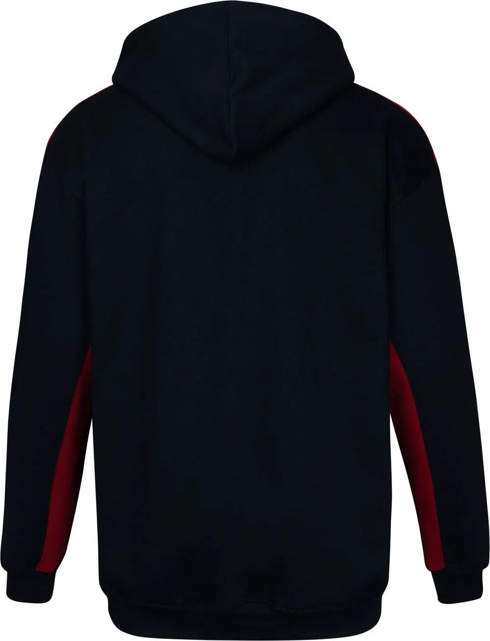 Uptheir Terra Cut & Sew Zip Hoody - Red Navy