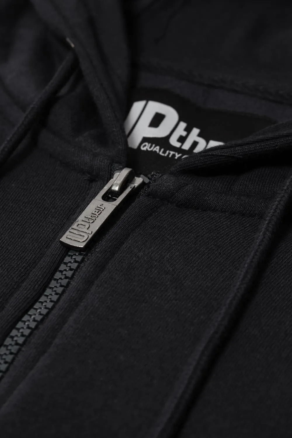 Uptheir Traverse Classic Zip Through Hoody - Black