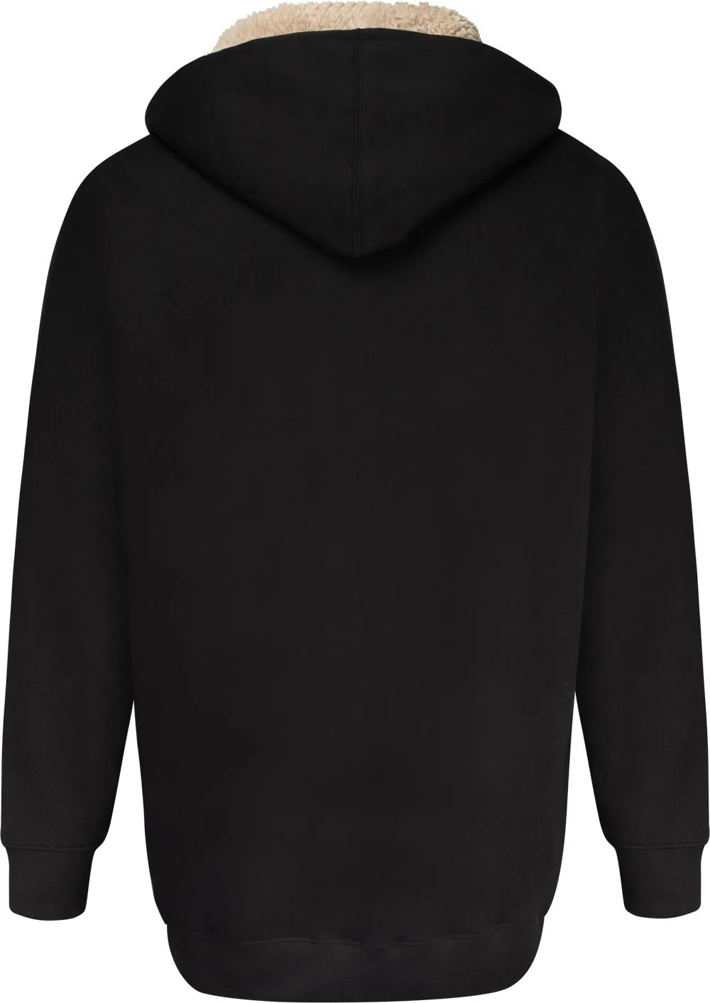 Uptheir Zarrin Sherpa Lined Hoody - Black