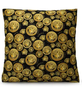 Versace Medusa All-Over Printed Cushion