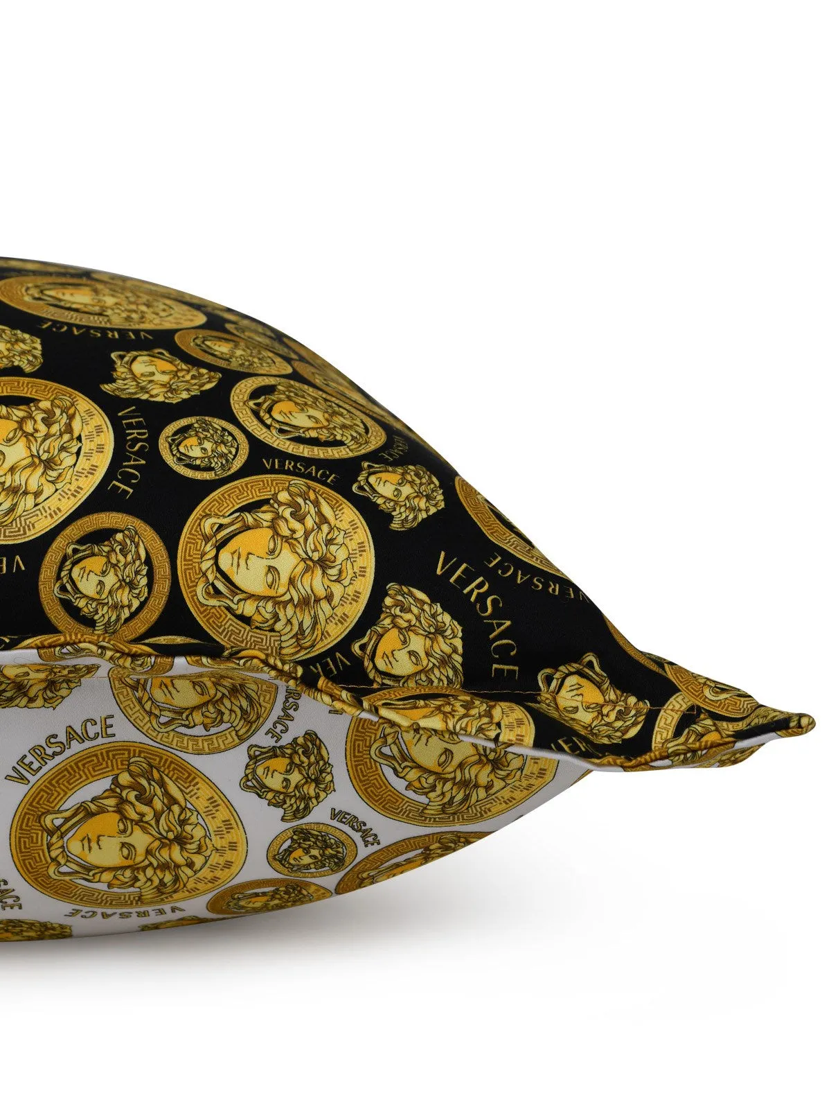 Versace Medusa All-Over Printed Cushion