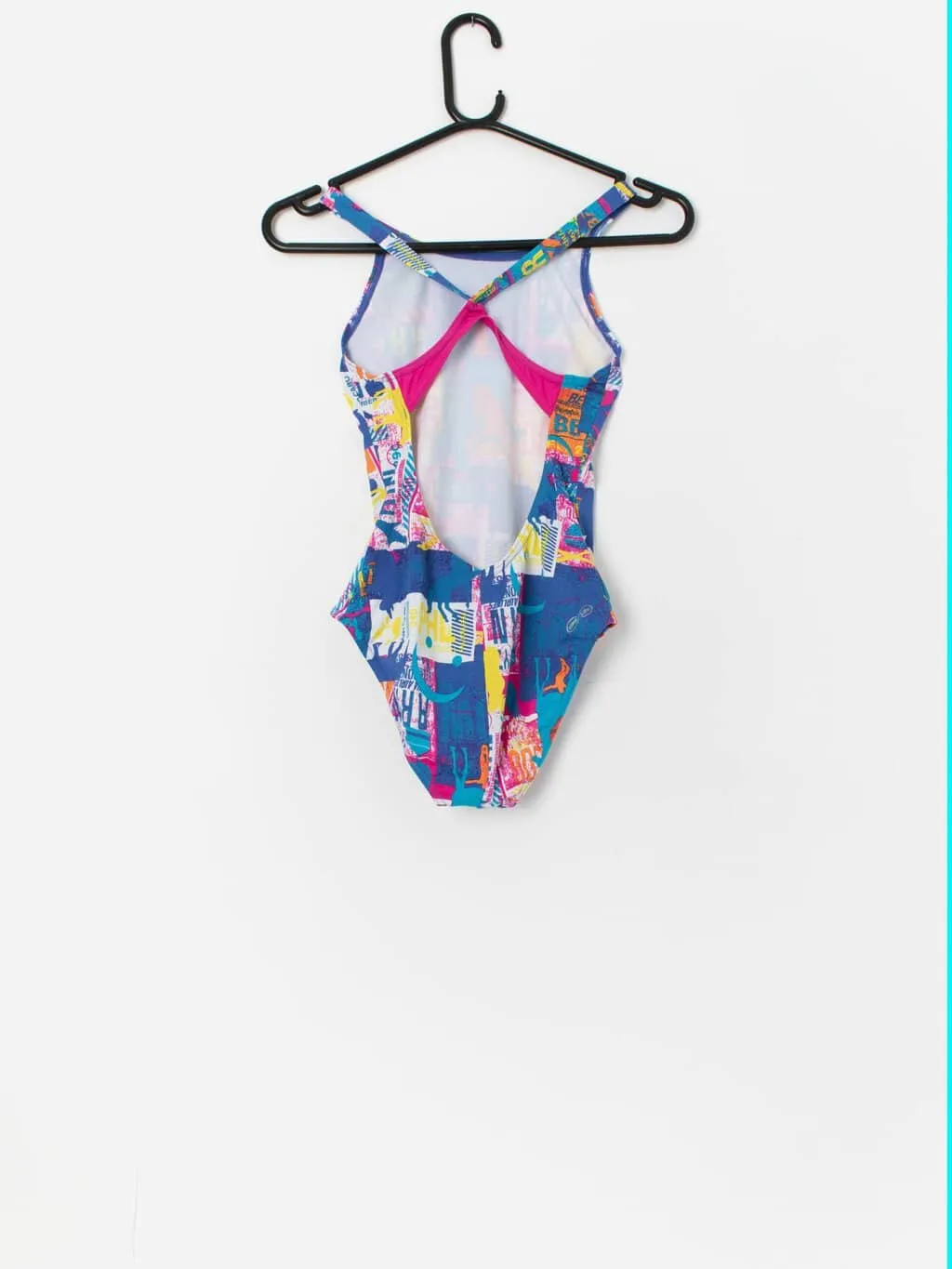 Vintage abstract swimsuit by Arena – Small