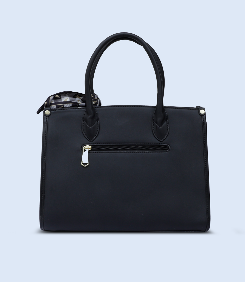 WB2747-BLACK-Women Trendy Bag