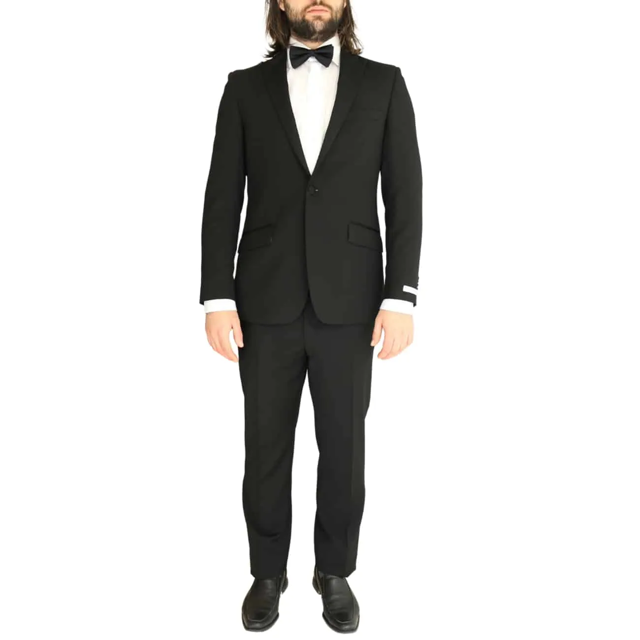 Without Prejudice Black Dress Suit | Menswear Online