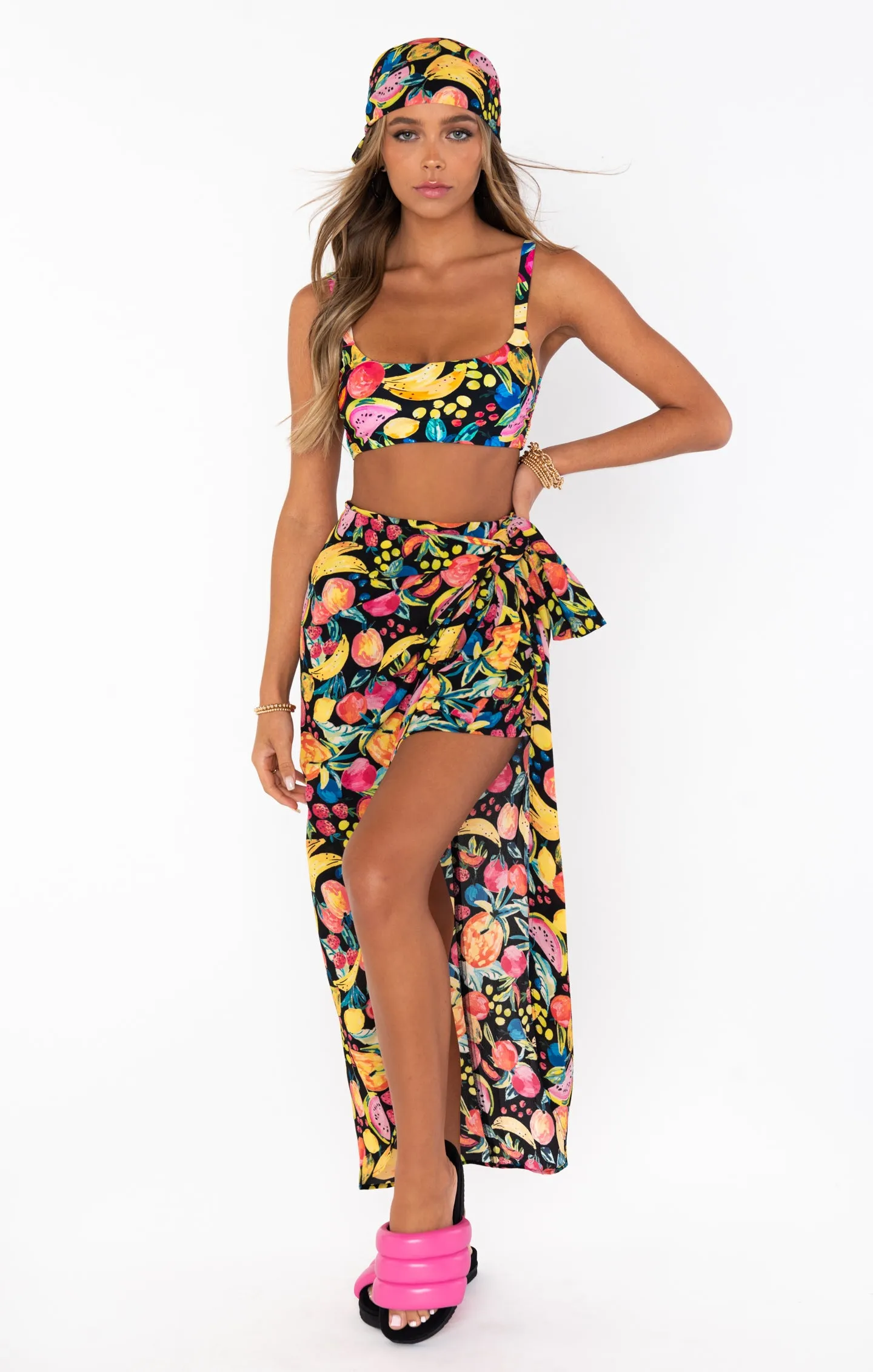 Wrap Me Up Skirt ~ Fruity Tango