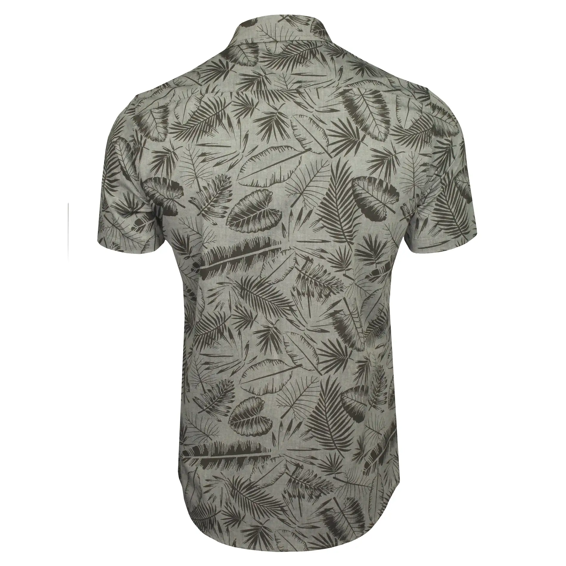 Xact Mens Cotton Hawaiian/ Floral Shirt - Short Sleeved