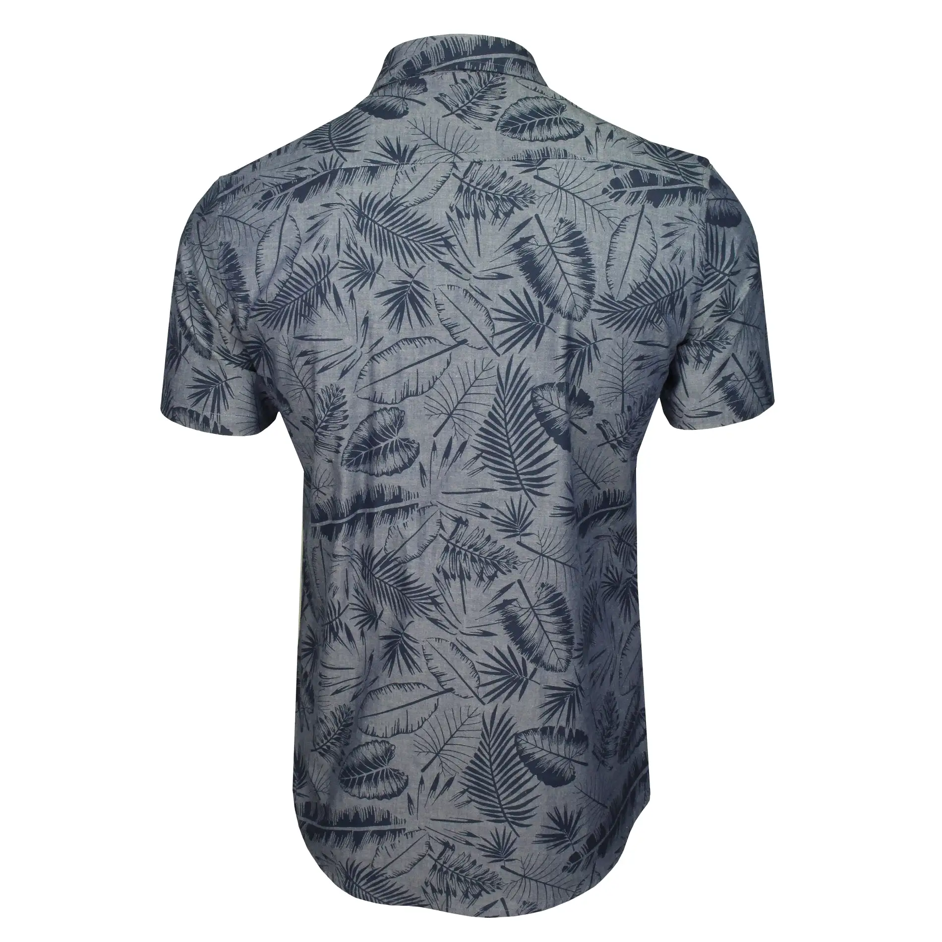 Xact Mens Cotton Hawaiian/ Floral Shirt - Short Sleeved