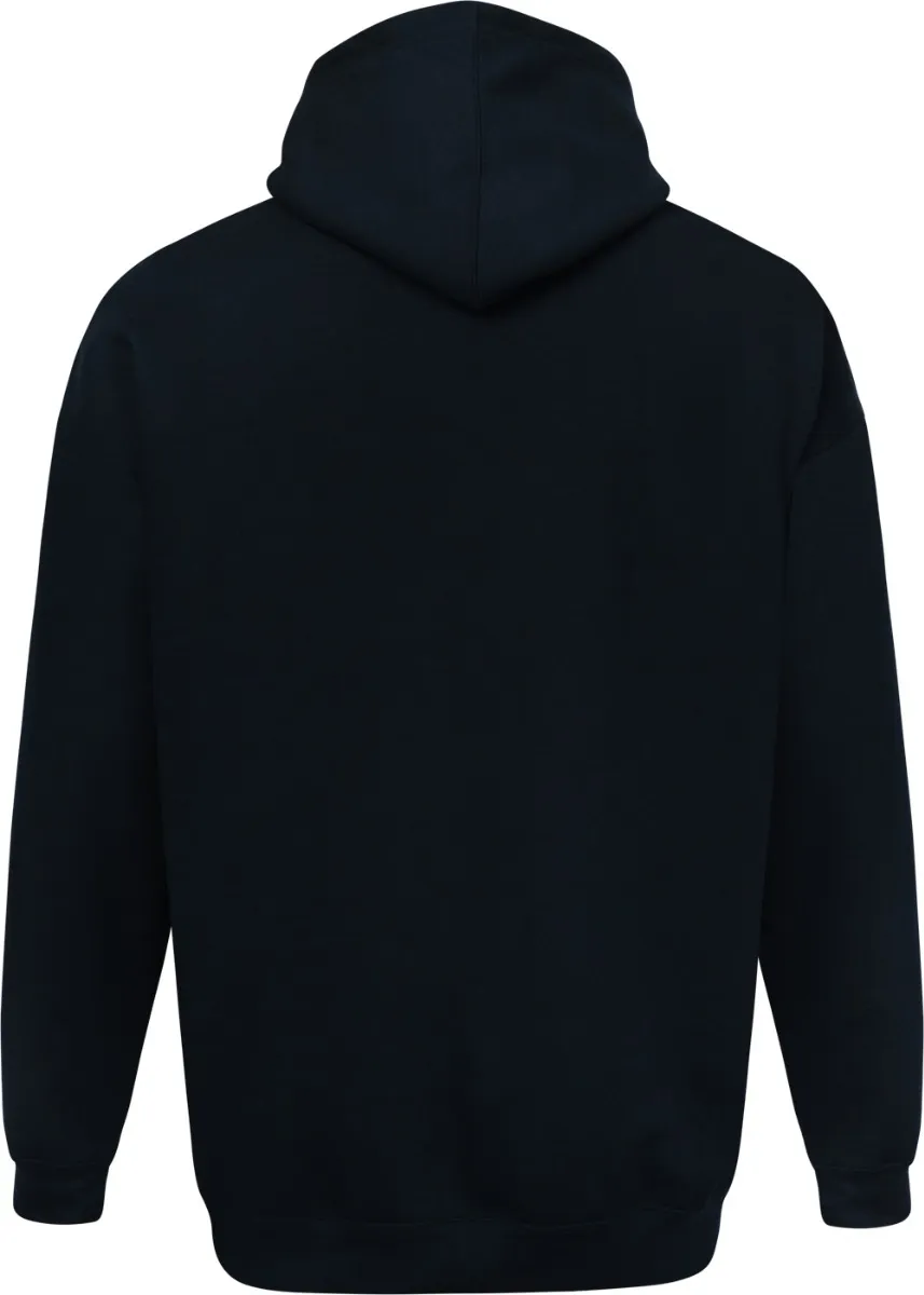 Xplosive Ape Cracked Print Hoody - Navy